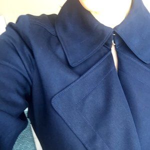 Babton Maximo Trench Coat Navy